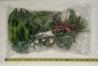 Bulk Artificial Greenery Lot     Vintage Faux Leaves Pine Foliage - Over 2 5 Pound