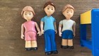 Vintage Little Tikes Dollhouse People Family Furniture Lot