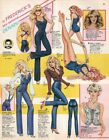 Vintage Fredericks Of Hollywood Denim Jumpsuit 70s 80s S Straight Leg Overalls
