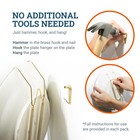 Phs - Plate Hangers For The Wall - Decorative Plate Holder Set For 7-8 Inch P   