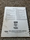 Lincoln Pro-cut 60 Operating Manual For Single Phase Input Im-399-b 10 1991