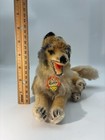 Vintage 1950 s Steiff Eulan Bayer Mohair Collie Dog