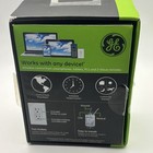 Ge In-wall Smart Duplex Outlet Zw1001 Z-wave 12721 White Brand Mobile Control