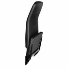 Highback Passenger Flip Jump Seat stepvan grumman utilimaster Black Vinyl