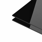 Pack Of 10 Black Acrylic Sheet 12  X 16  Cast Plexiglass Panel 1 8  Thick  3mm 