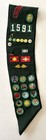 Vintage Girl Scout Of America Uniform Sash Pins Bow Hat 1970 s