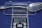 Original Antique 19 Century   Imperial Russian Silver 84 Large Spoon Moscow Vtg