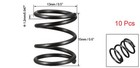 Compression Spring 1 2mm Wire Dia 13mm Od 15mm Free Length Black 10pcs