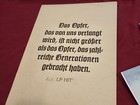Orig German Third Reich Propaganda Poster Sacrifice Leaders Sentiment Ww2 Wwii