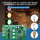  3 Channel Traffic Light Controller Sequencer 85vac-265vac With Digital Tube 