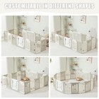 Extra Large Foldable 18 Panel Baby Playpen Play Yard For Kids And Babies