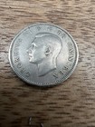1949 Uk Great Britain One 1 Shilling King George Vi - Vintage Crown England Coin