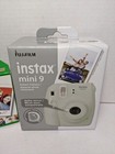 Fujifilm Instax Mini 9 Instant Camera  Smokey White W  Bonus Instant Film Sheets