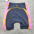 Nwt Zoot Shorts Women s Size Small Black purple Trifit Tropic 6  Triathlon Usa