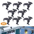 8pcs 330lbs Heavy Duty Stage Lighting Clamps Dj Light Truss Clamp Set Black