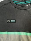 Puma Mercedes Shirt Mens Amg Petronas Formula One Team Polo Black Grey F1 Medium