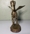 Vintage Pegasus Winged Horse Figurine Brass Tone Metal Statue Mythical Decor 7   