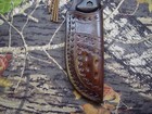 Custom Leather Bk2 Sheath No Knife