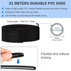 Aquarium Air Pump 101 71feet Hose 12stone 12check Valve 18connector  Black 