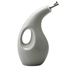 Rachael Ray 24oz Stoneware Extra Virgin Olive Oil Dispenser Bottle Gray