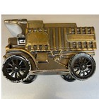 Banthrico 1906 Mack Truck Coin Bank Bronze Diecast Metal Vtg Automotive
