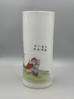 Vintage 20th C  Chinese Famille Rose  shouxing And Children  Hat Stand Vase
