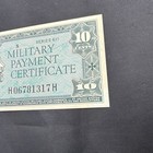 Series 611 10 Cents Mpc Military Payment Certificate