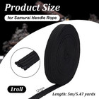 Ito Sageo Wrapping Cord Imitation Leather Sword Handle Cords Tsukamaki
