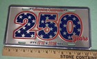 America Celebrates 250 Years 6 X 12 Embossed Aluminum Novelty License Plate Usa 