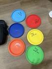 Hathaway Disc Golf Set W  Disc Bag caddy   Disc Golf Discs  Black multicolor