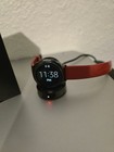 Samsung Gear Sport Smart Watch Red Silicone Band Black Case Bluetooth Original 