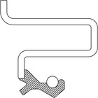 710546 Automatic Transmission Output Shaft Seal