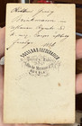 Inscribed Civil War-era Cdv Mexican Army Soldier W havelock