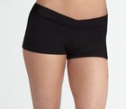  Capezio Boy Cut Shorts Black V Front Cotton Lycra Cc600  Dance Child adults
