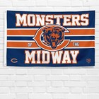 For Chicago Football Fans 3x5 Ft Flag C Monsters Of The Midway Banner