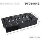 Pyle Bluetooth Dj Controller Stereo Mixer Sound System - Black Pyd1964b 5