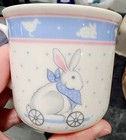 Gorham Gordon Fraser Baby Gift Collection Child s Cup 8  Duck Bunnies Lamb Used