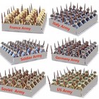 24pcs Ww2 Military Figures Set  usa  Uk  Ger  Fra  Soviet   Diy Kids Toy Gift