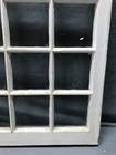 Antique Vtg Early 16 Lite Window Sash Shabby  Chic 28x29 Photo Frame 1620-24b