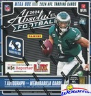 2024 Panini Absolute Football Mega 20 Box Factory Sealed Case-20 Auto gu 240 Rc 