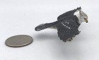 Play Visions Collectible 1998 Animal Figure Minature Harpy Eagle Bird Wings Spre