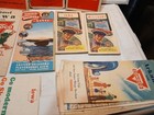 1940s Vintage Road Maps Gas   Oil Advertising Lot Of 11 Mobilgas Conoco Skelly