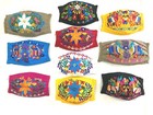 Face Mask Mexican Embroidered Floral Face Cover Handmade In Mexico Cotton Fresh