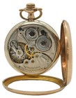 Vintage Antique Hamilton Running Pocket Watch Gold Filled Case 1914