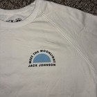 Jack Johnson    meet The Moonlight    Concert Tour Sweatshirt Adult Large White