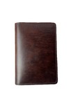 Handmade Vintage Leather Journal Cover  Field Notes   Moleskine Cahier Compat   