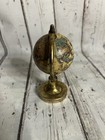 Vintage Mariner Globe Japan Metal Base Miniature Old World Globe 4    Tall