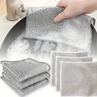 10 Pieces Dishwashing Cloth Multipurpose Premium Metal Wire Dishwashing Cleaning