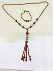 Oya Orisha Necklace   Bracelet Santeria Yoruba Ifa Swarovski Oya Collar Con Ilde