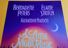 Broadway Window Card Poster A Little Night Music Bernadette Peters   Stritch Nyc